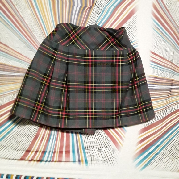 Loft Unisex Size 28" Waist Vintage Unique Scottish Plaid Kilt - Picture 8 of 13